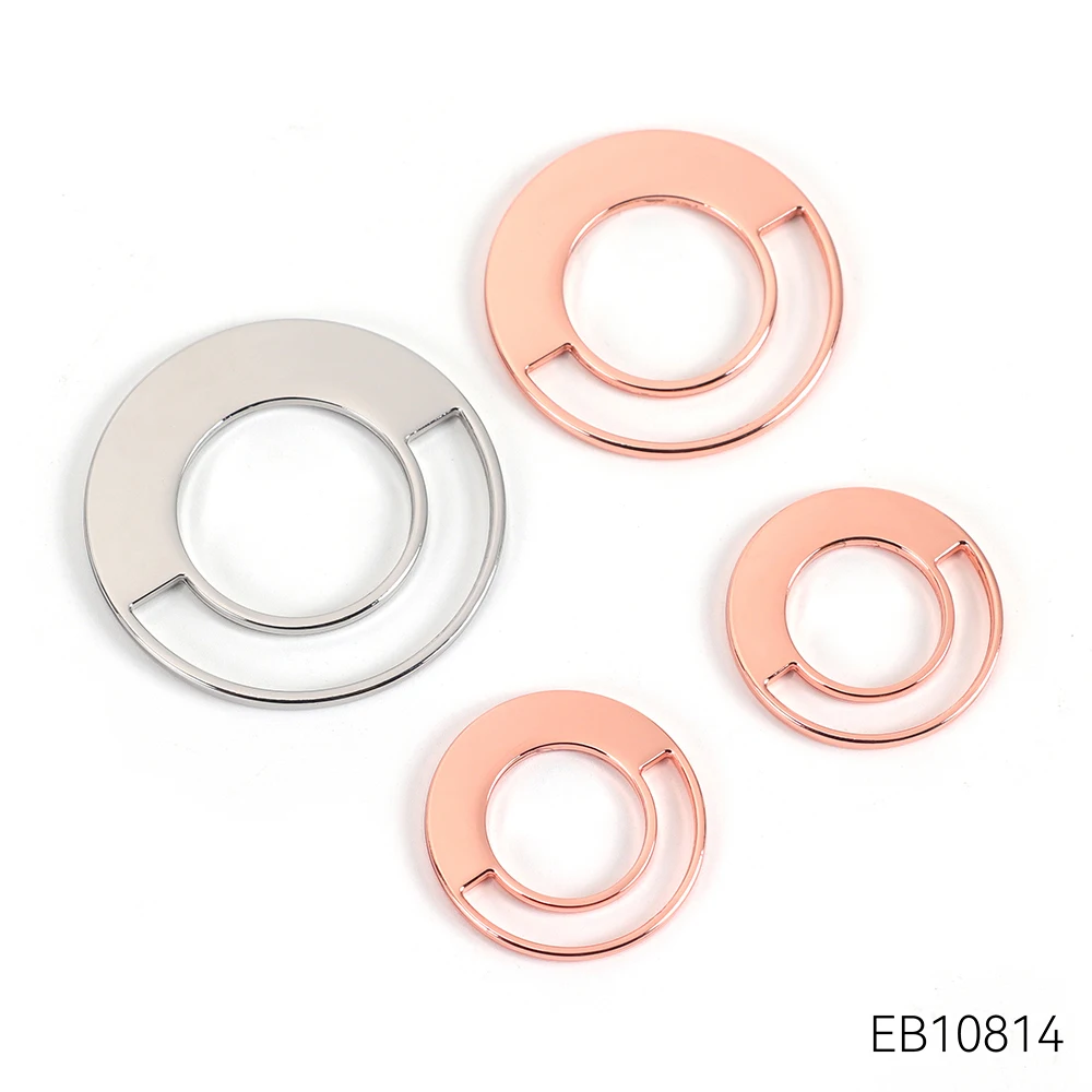 Garment Vintage Embossed Custom Metal Label Logo Small Metal Tag for Clothes