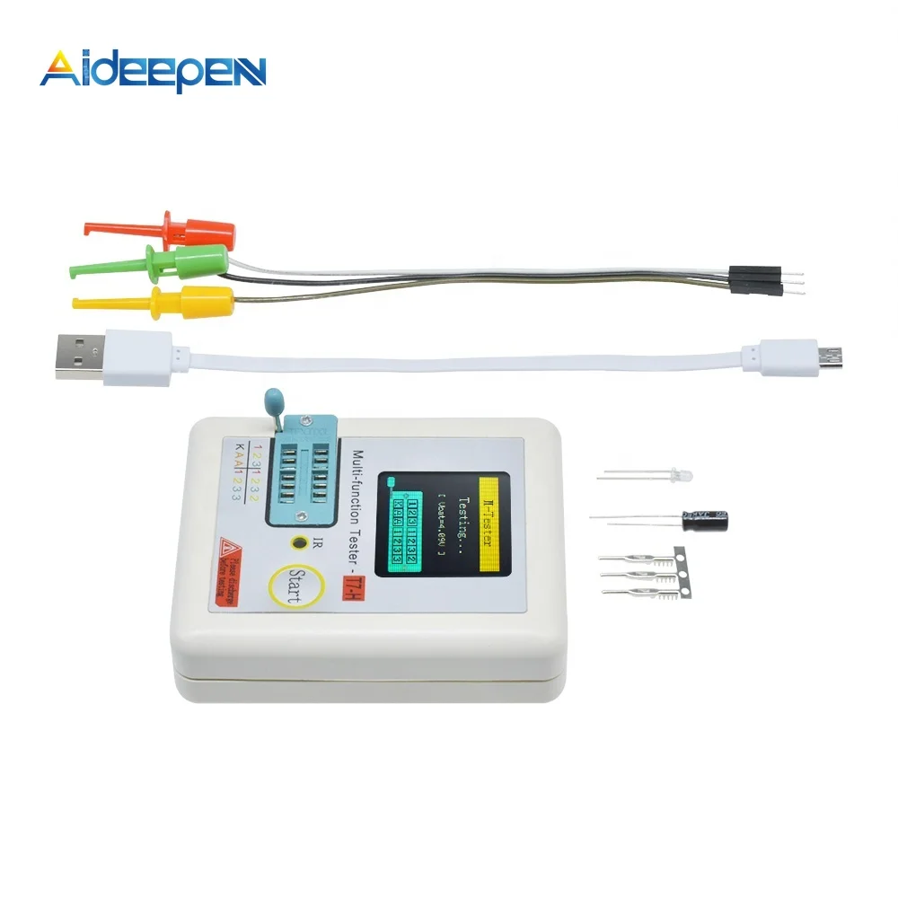 TC-T7-H Transistor Tester Multimeter lcr Meter For Diode Triode MOS/PNP/NPN Capacitor Resistor Transistor LCD