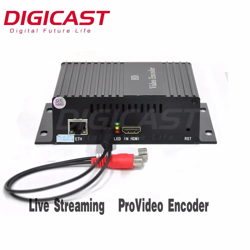 DMB-8800A IPTV Mini H264 HD 1080P потоковый кодер RTMP UDP