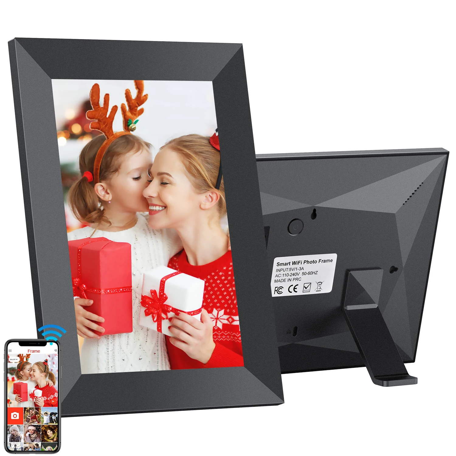 Best Selling Frame Digital Photo Frame with Wifi Android System 10 Inch Digital Frame