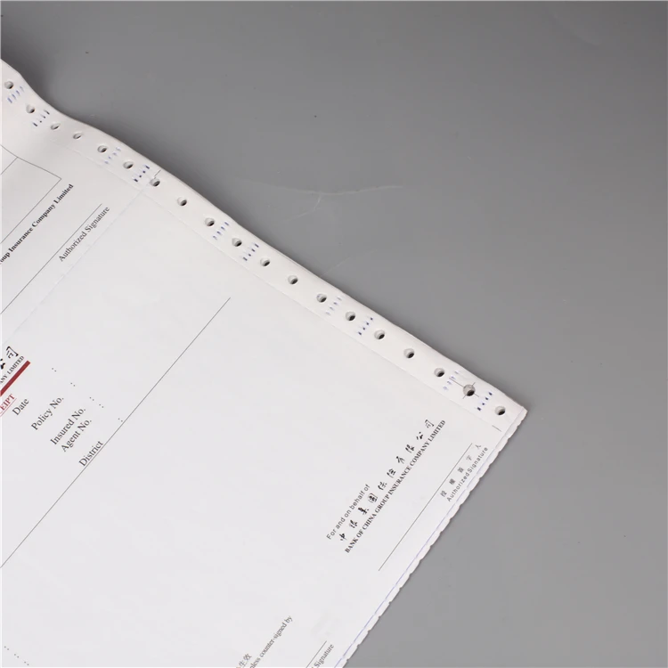  Factory Direct Sale 100% Raw Wood Pulp Widely Used Carbonless Paper Computer