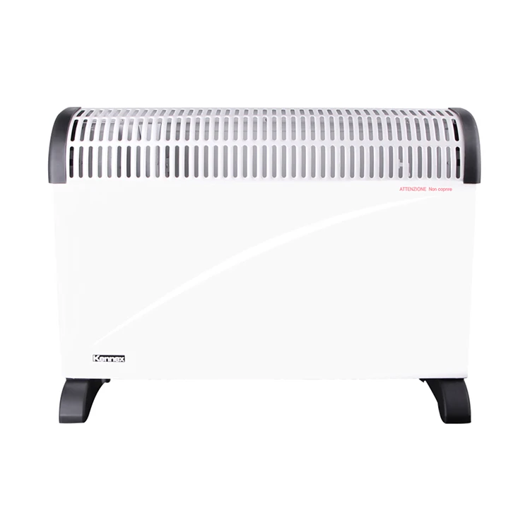 2000W Adjustable Thermostat Wall Mounted Convector Heater With 24h Timer and Turbo Fan