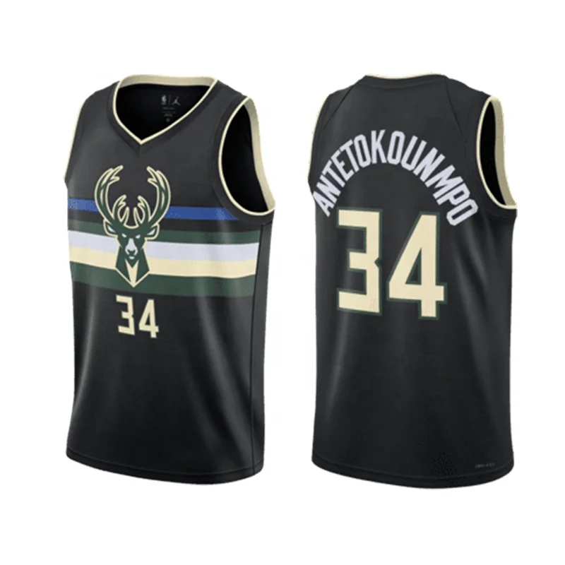 Оптовая продажа, белые мужские баскетбольные майки #34 Antetokounmpo #21, 2022