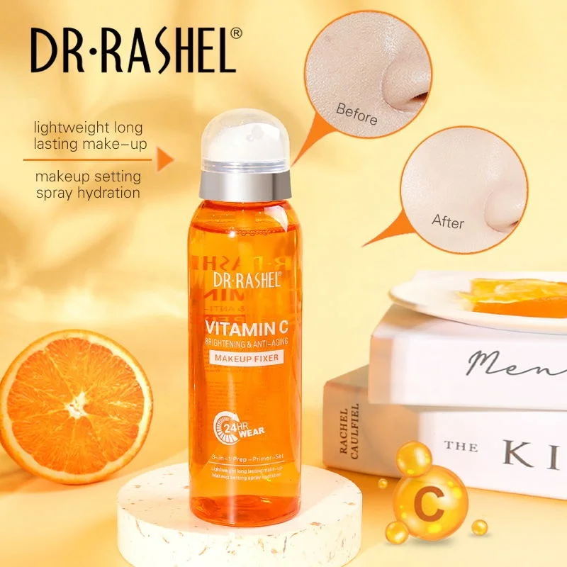 DR.RASHEL collagen make up setting spray brightening & anti-aging makeup fixer