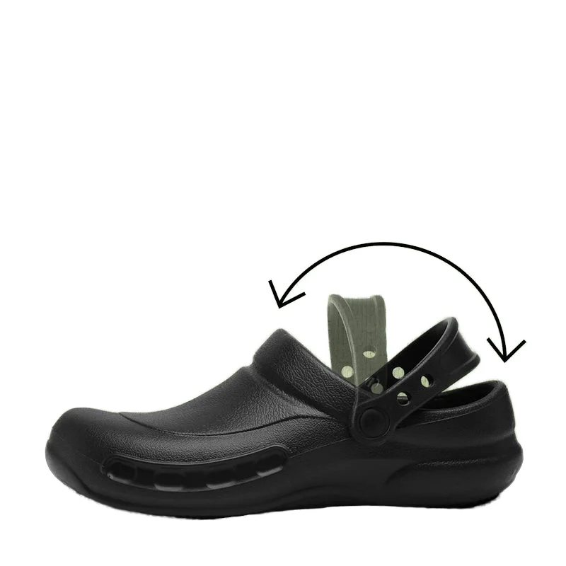 Made in China fashion design durable kpu upper breathable anti slip cheap price safety shoes chef working oil resistance shoe
