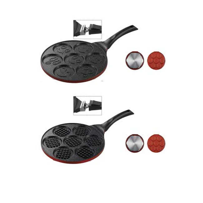 different models high quality die casting iron cookware blinis pancake set