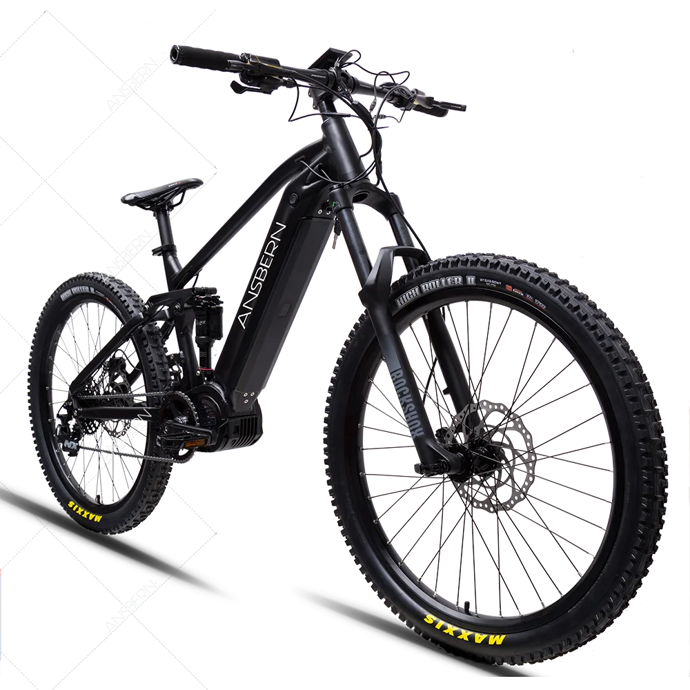New full suspension e-bike MTB frame enduro carbon electric bike frame bicycle