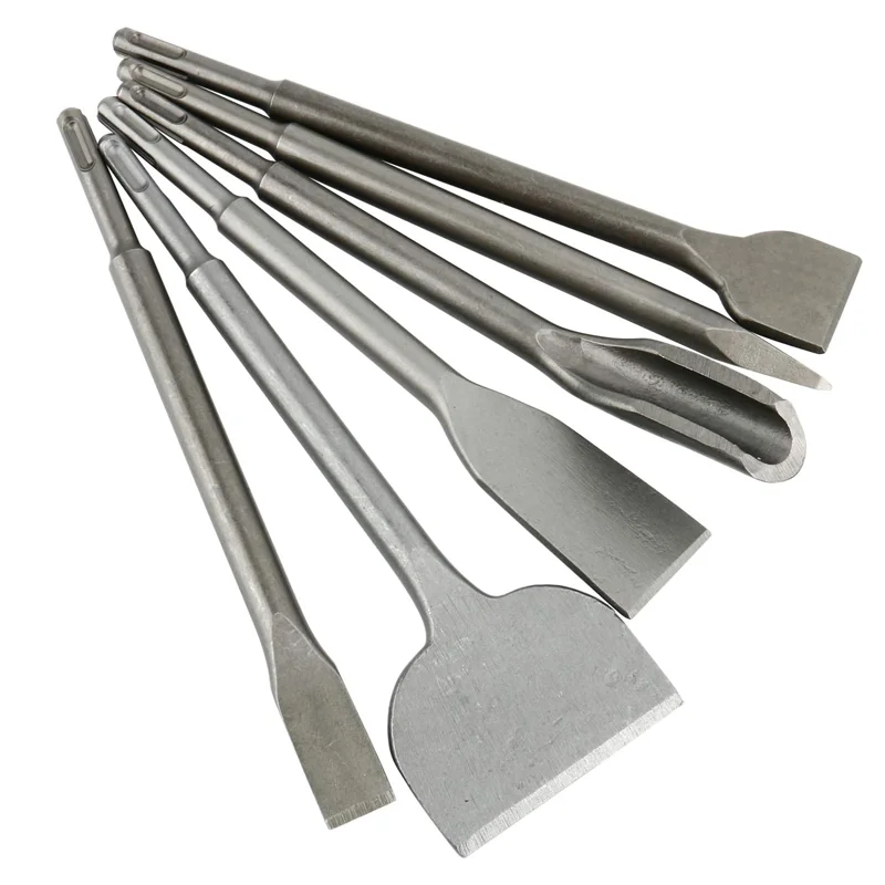Pexmientas Customized 40Cr SDS Plus Chisel Concrete Drill Bit Rotary Hammer Bits Concrete chisel