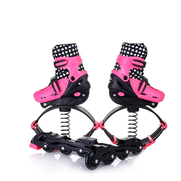 High bounce spring jumping shoes for adult