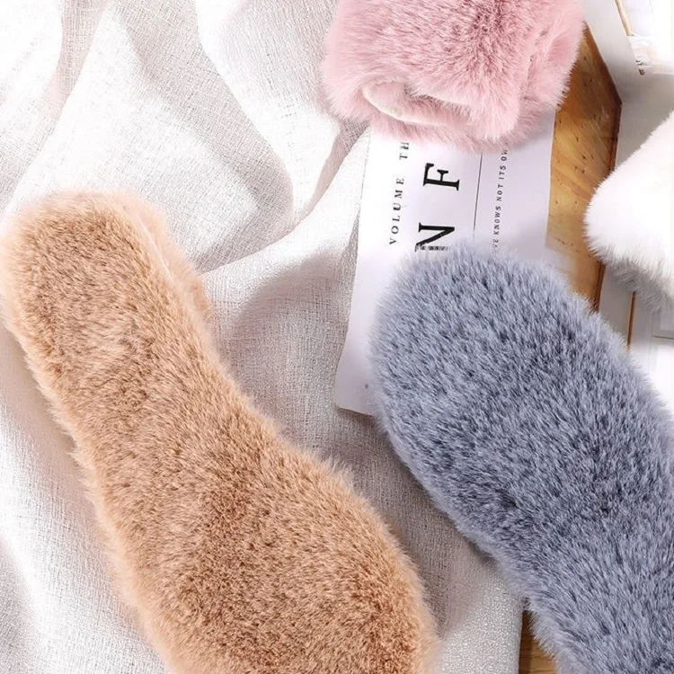 Зимние Стельки из овчины, теплые шерстяные стельки, стельки из овчины для обуви