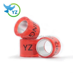 2023 hot sale GOLD 8mm new racing pigeon rings making with crown