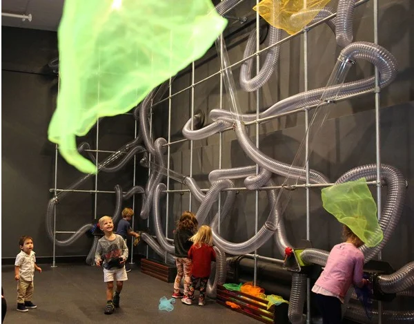 Science equipment children indoor playground interactive wall game