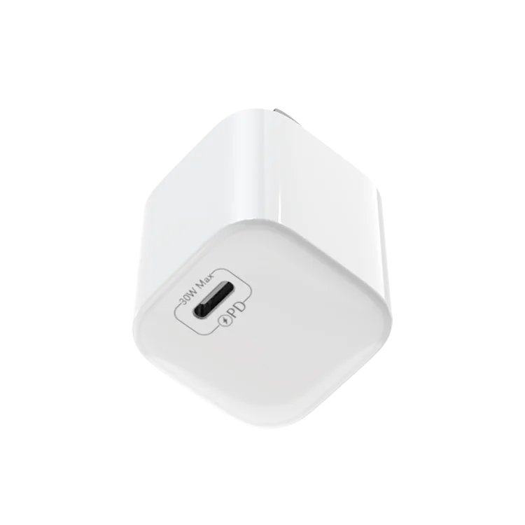 Gallium Nitride Quick Charger 30w Fast Charger Portable US Plug Mobile Phone Charger