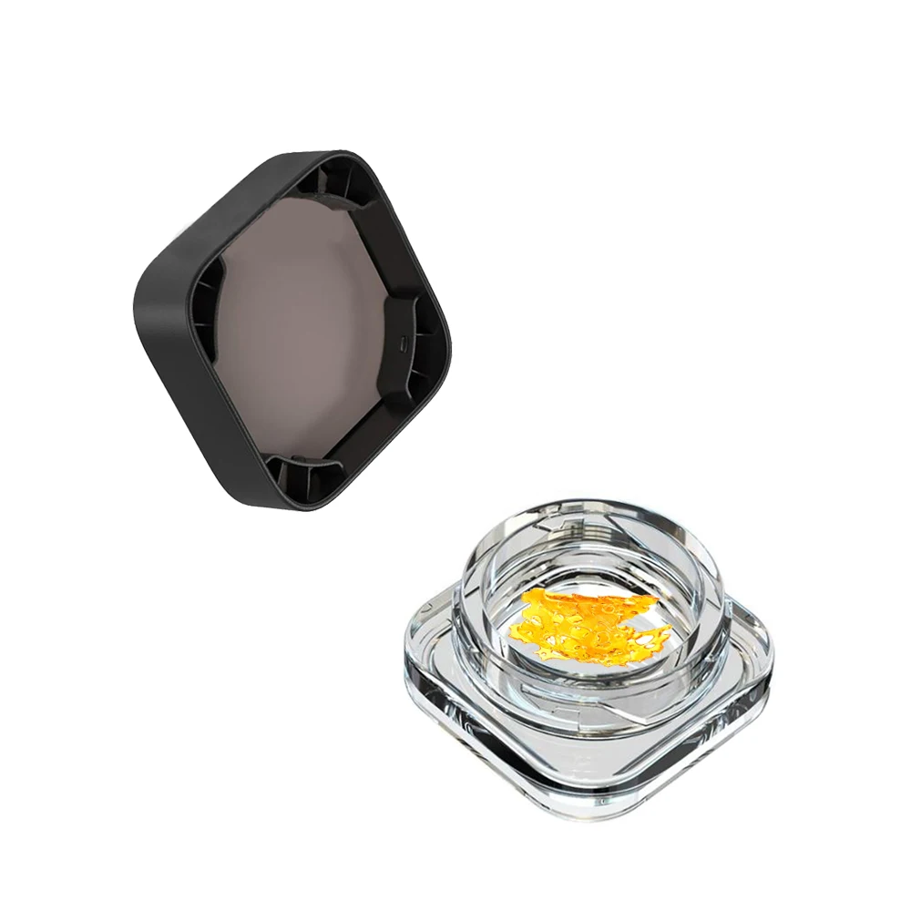 Clear Concentrate Packaging Jar 5 Gram Oil Containers