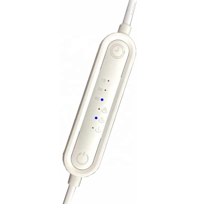 12V5A seat cushion, salt bag, shawl and other heating products temperature adjustment and timing switch