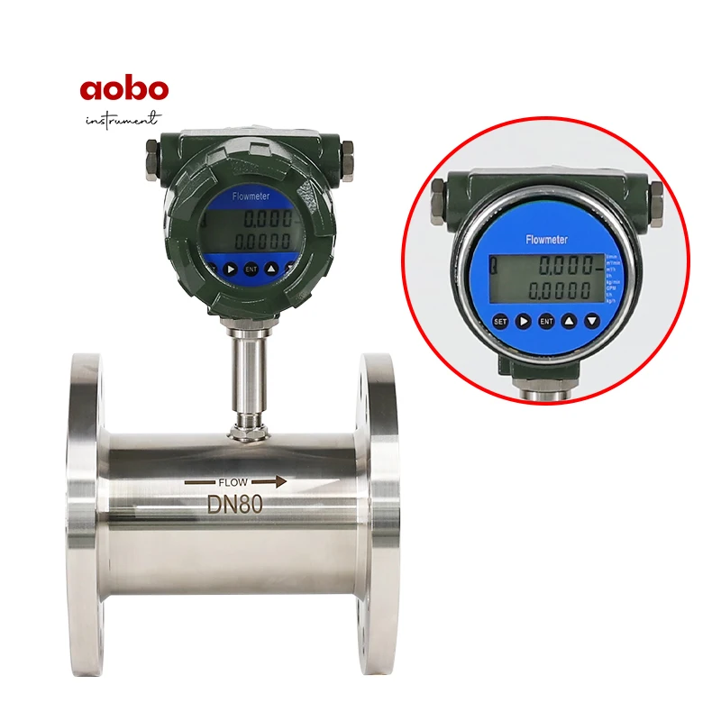 food grade type sanitary lpg accuracy gas flowmeters water china turbine flowmeter flow meter