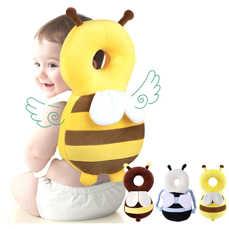 Cute Animal Anti fall Safety Pillow Learning Walking Baby Head Protector Pillow Baby Safety Backpack Pillow (1600315387627)
