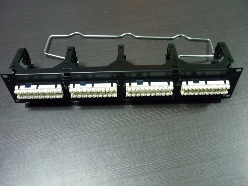 NT-LINK Professional Supplier of Patch Panel Commscope Type 24/48 ports Cat6 UTP Network Patch panel