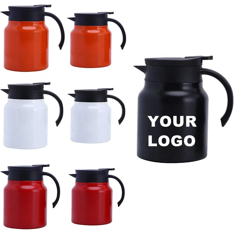 32oz water bottles termos de agua vacuum cup copo termico stainless tumblers canecas cups Coffee Pot Insulation Flask Teapot Set