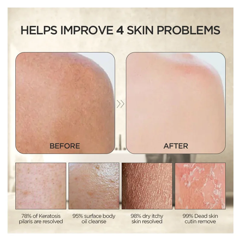 Custom LOGO Natural Viscose Exfoliating Bath Mitt For Body Scrubber Body Shower Soft Viscose Fiber Exfoliating Body Bath Gloves