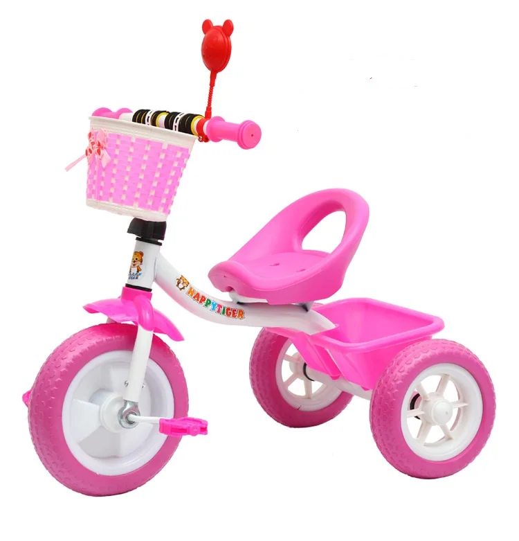 Baby Tricycle kids pedal trike smart trike Cheap tricycle / 2 5 years old red three wheel children tricycle red pink green color