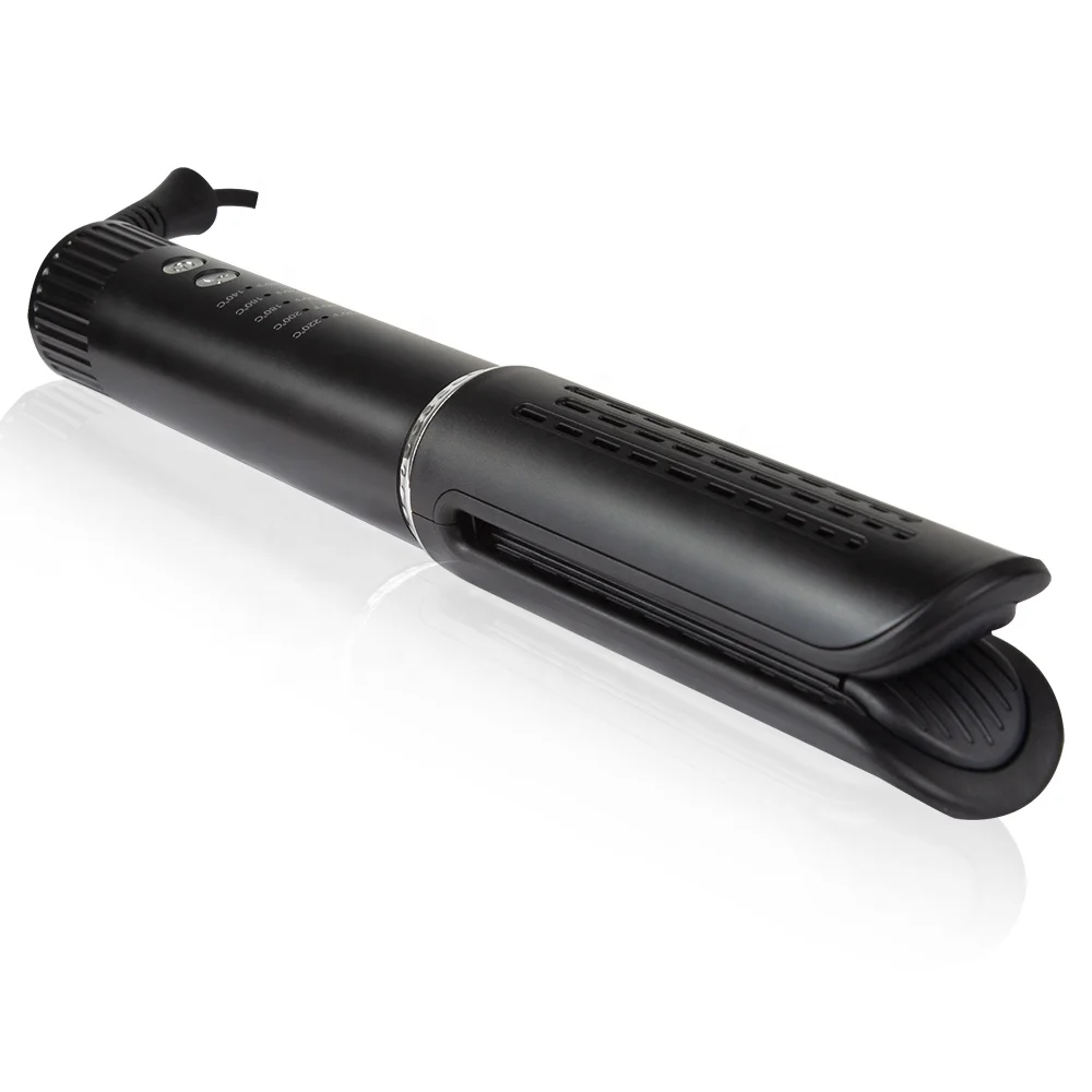 Rucha 2 in 1 hair straightener and curling iron Nano Fan Cooling Technology Hair Curler