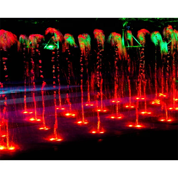 Free New Design Outdoor Pool Multimedia Music Dancing Water Fountain Show With RGB LED Lights
