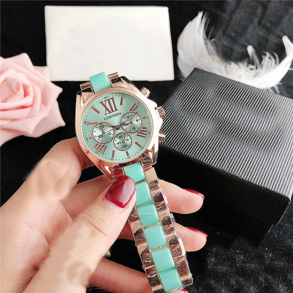 2024 европейские и американские трансграничные модные AliExpress Модные кварцевые женские часы оптом