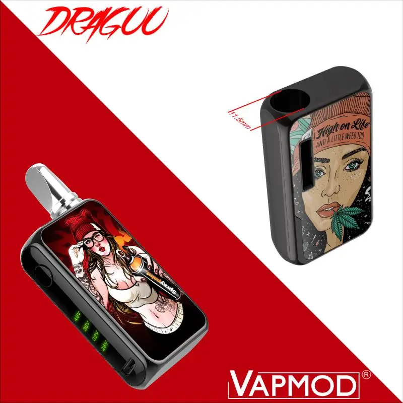 
Dragoo CBD Vape pen and Mod cbd oil cartridge Vaporizer pen with oil cartridge battery 