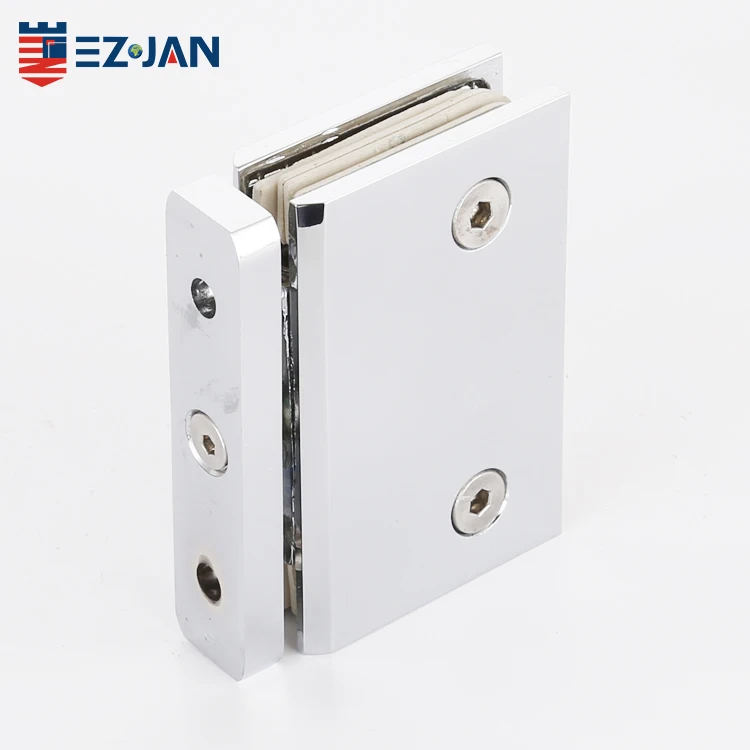 Factory hot sale  Stainless Steel Material Shower room accessories Sliver color 0 degree glass door Shower hinge