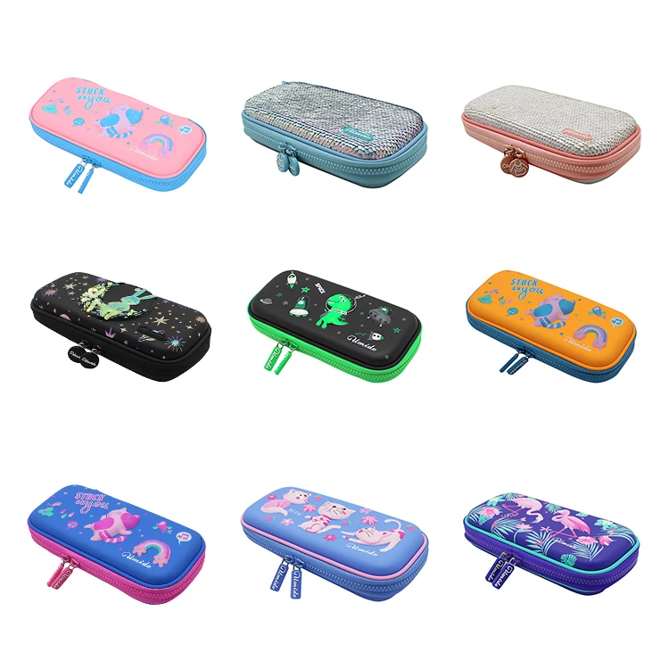 Custom Smiggle Student Pencilcase Eco Friendly Korean Pencil Case Stationery