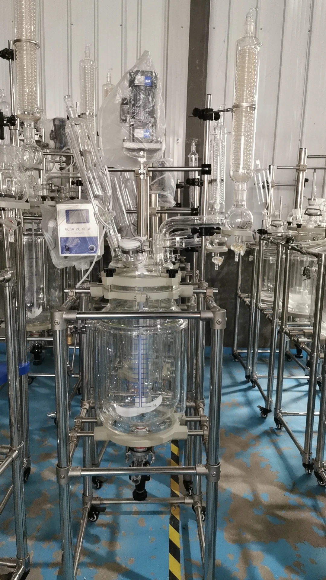 30L Laboratory Machine Double Jacketed Glass Reactor Price
