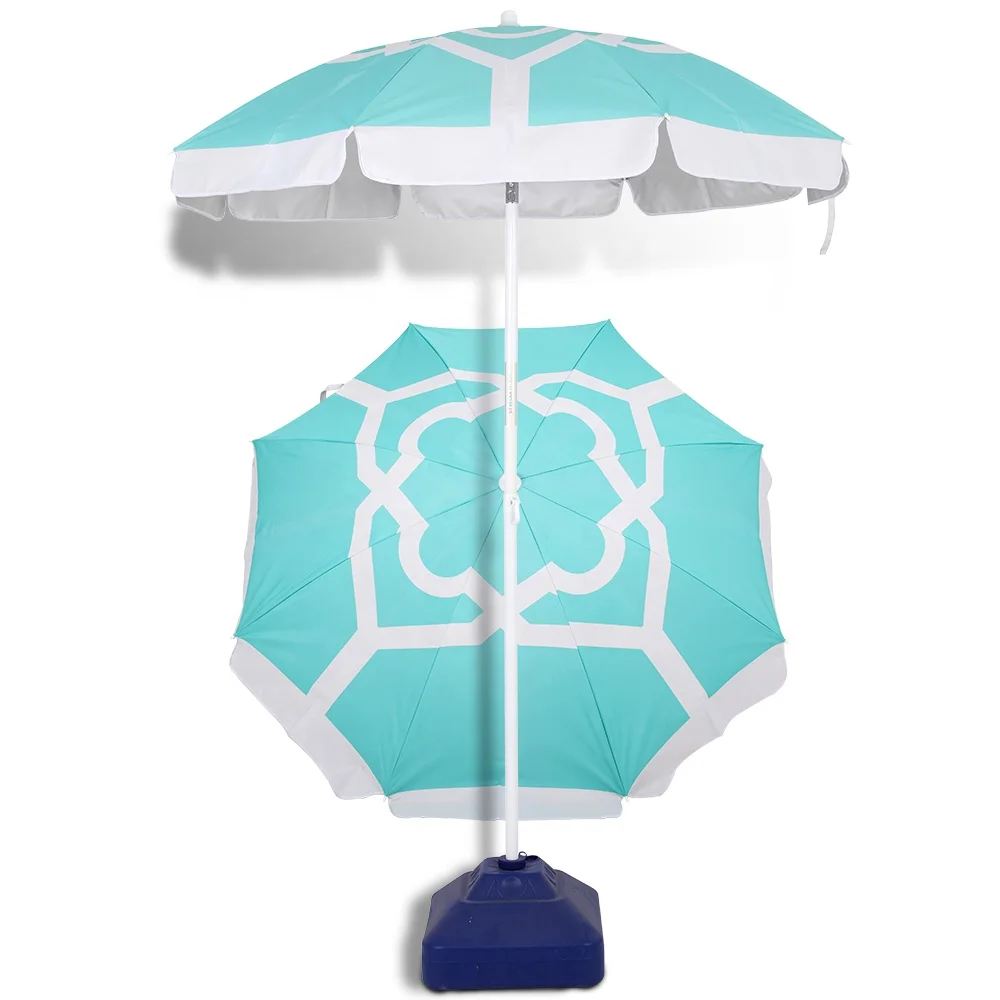 High Quality Customized  Anti-UV Sun Umbrella Free Sample Outdoor Potable  Parasol Beach Umbrella