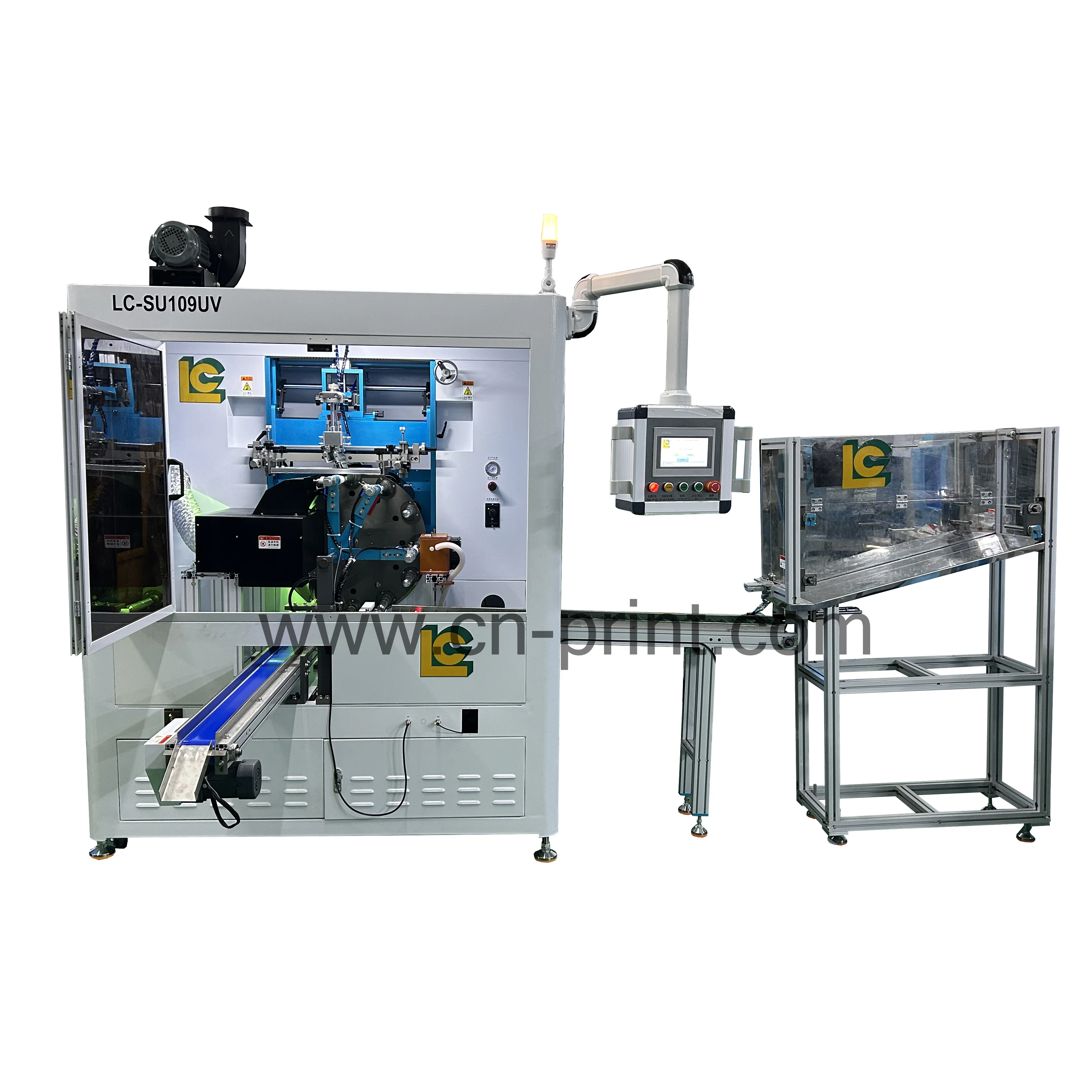 High Speed Plastic Tube Printing Machine Syringe Barrel Screen Printing Machine Automatic with Servo system