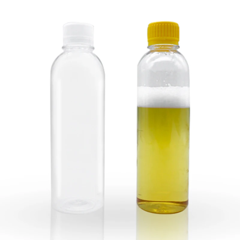 280Ml Cheap Price Transparent Pet Plastic Customized Lemon Juice Concentrate Bottles
