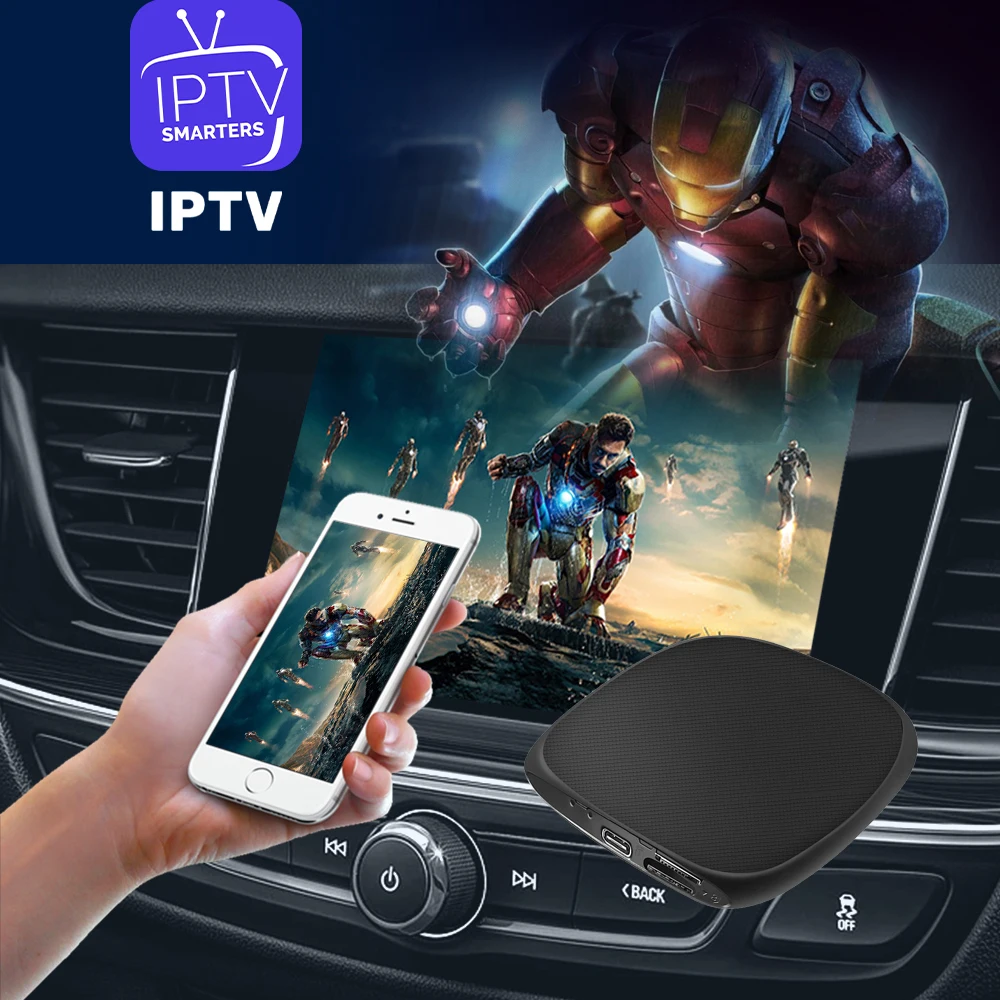 2023 HK Global Sources Hot selling Wireless Carplay ai box android 13 QCOM6115 RAM 4+ ROM 64GB Original Upgrade to Android 13