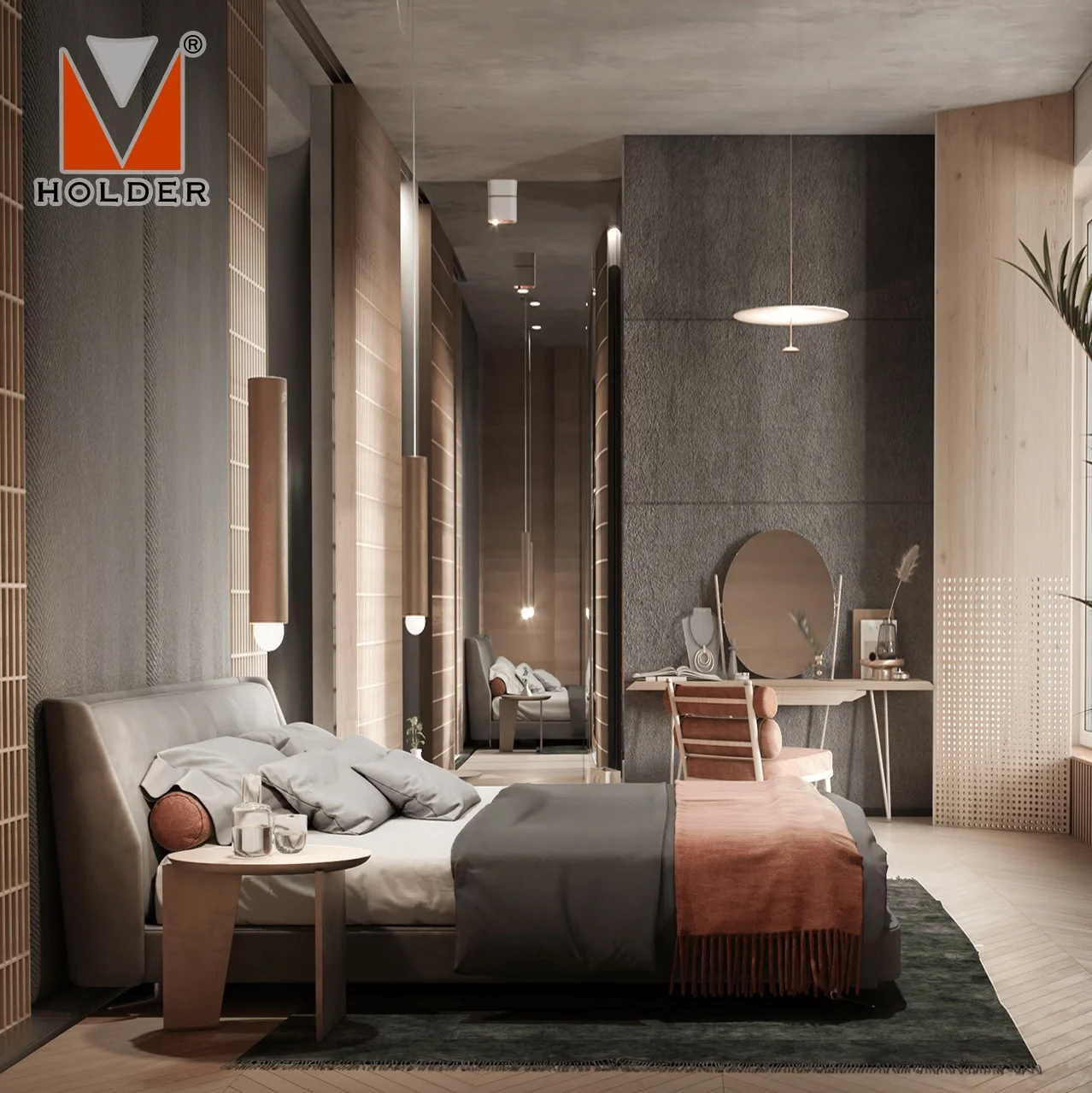 HDB-326 luxury hotel furniture boho style hotel room furniture hotel furniture foshan