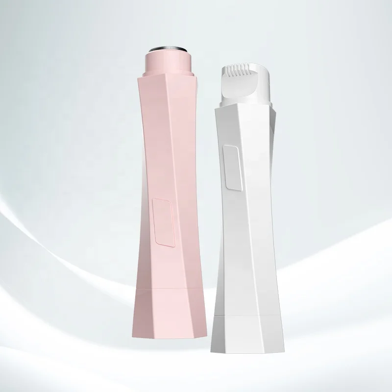 Usb Rechargeable Women Epilator 2 In 1 Electric Portable Hair Removal Tool Rotary Shaver Body Face Leg Bikini Lip Depilator