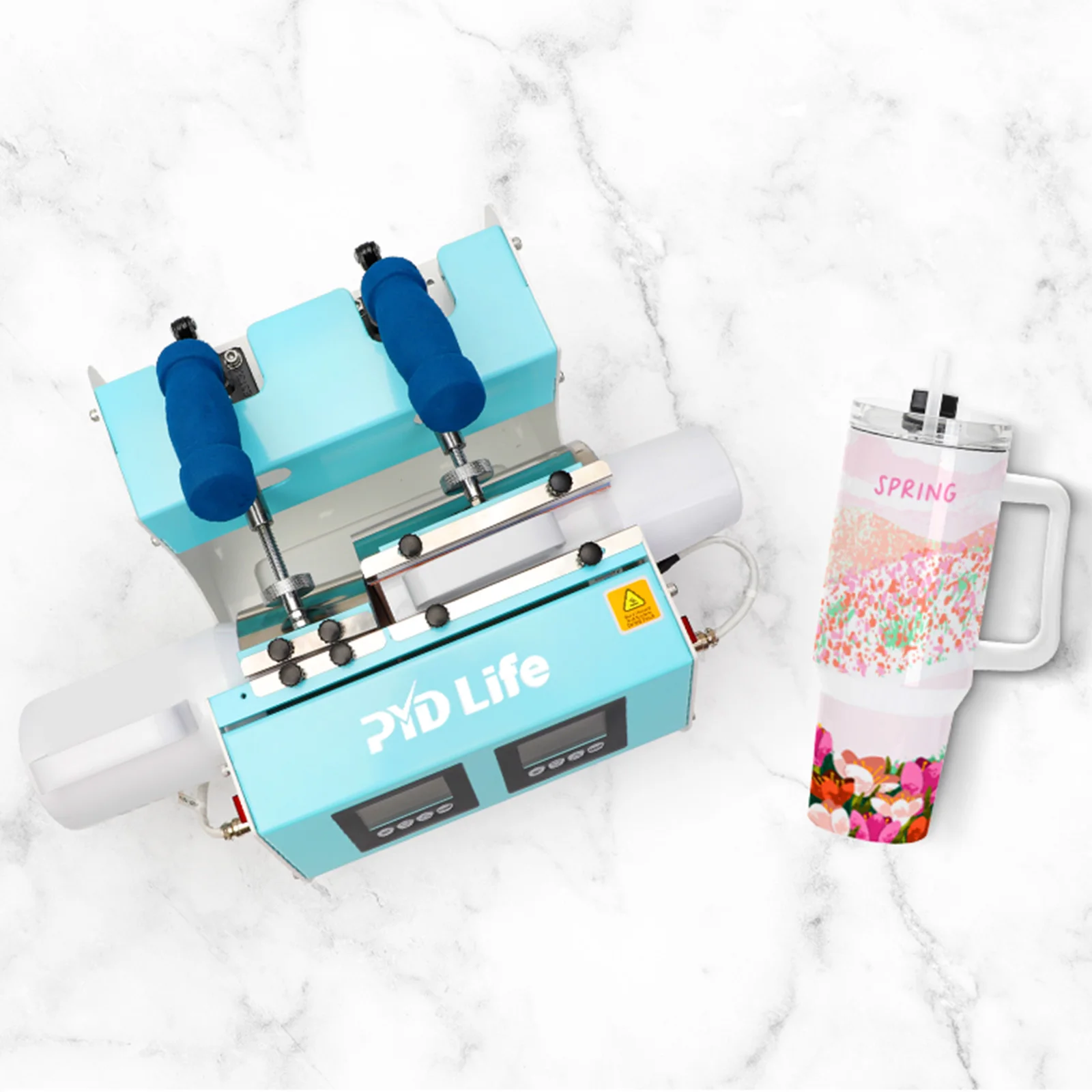 PYD Life Factory Manufacturing Double Station Mug Tumbler Heat Press 40oz Sublimation Tumbler Press Machine