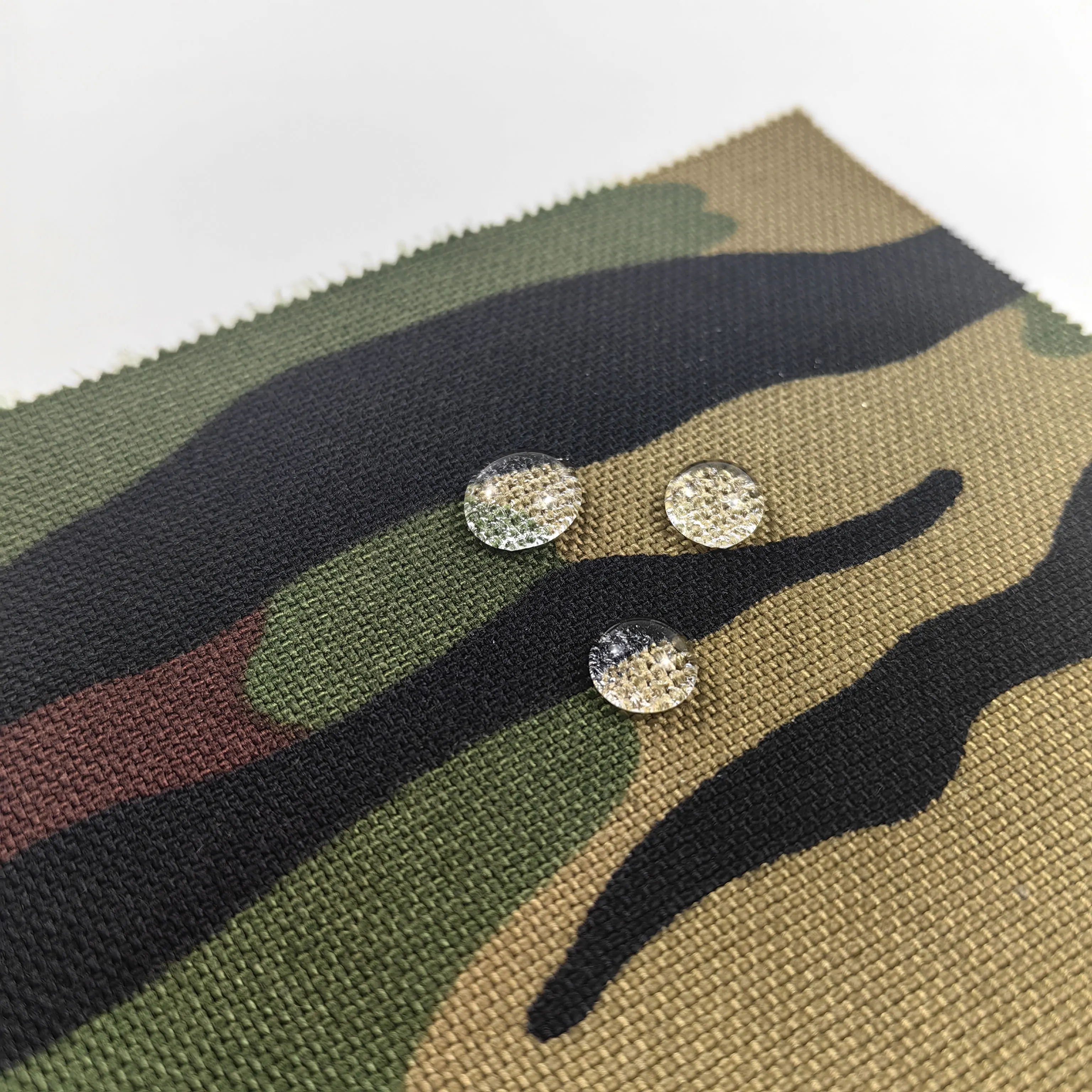 1000D High Density Nylon Camouflage Fabric Cloth PU Coated Water Resistant Durable For Tactical Vests Bags Garments W