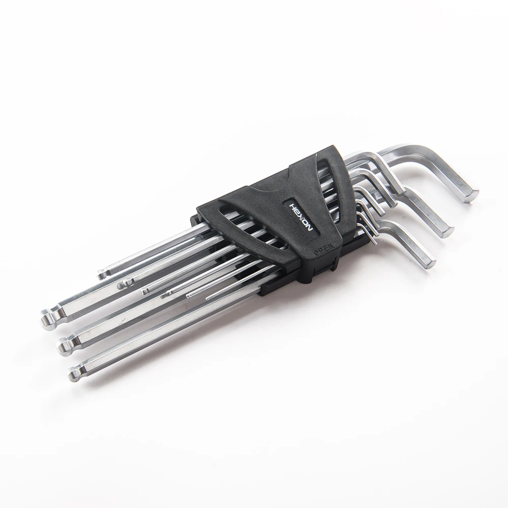 9 шт. SAE дюймов Размер L Шарп длинные руки шариковая головка allen шестигранный торцевой ключ для шлица «звездочка» Набор торцевых гаечных ключей