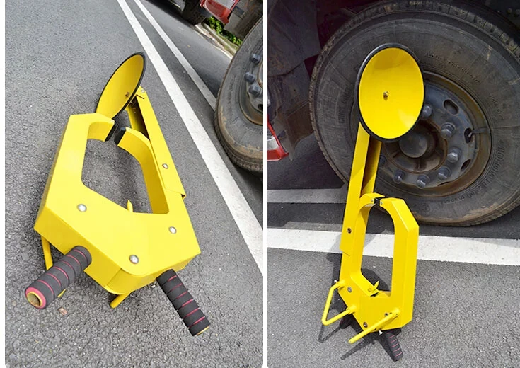 High Security Wheel Lock Anti theft Car Tyre Clamp