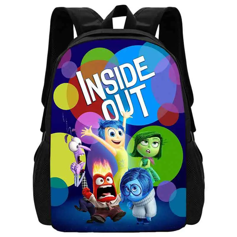 Новый Pixar фильм наизнанку 2 персонажа Anxlety зависть Dlsgust грусть рюкзак детский Большой Вместительный подарок на день рождения