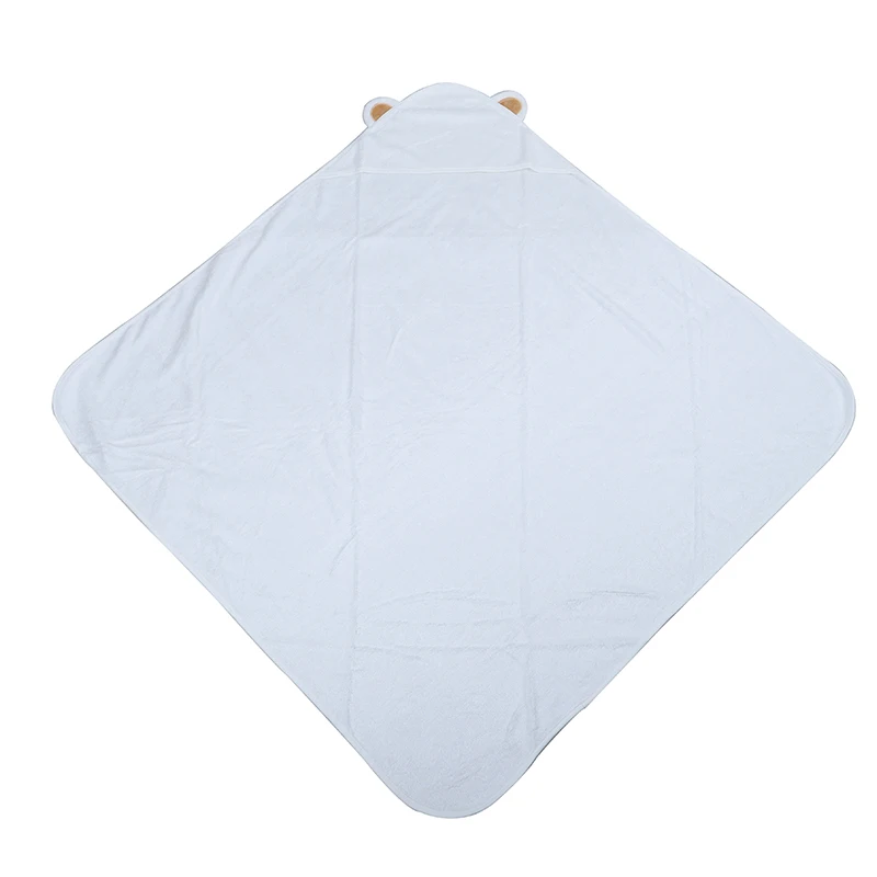 
Cute bear ear Hooded Baby Towel Bamboo Organic Swaddle Blanket Baby Towel With Hood 