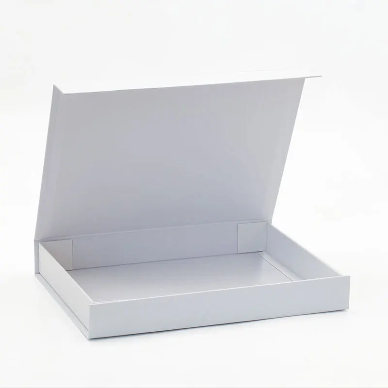 china manufacturer promotional oem low price  custom logo black clothing paper cardboard rigid kraft brown magnetic gift box