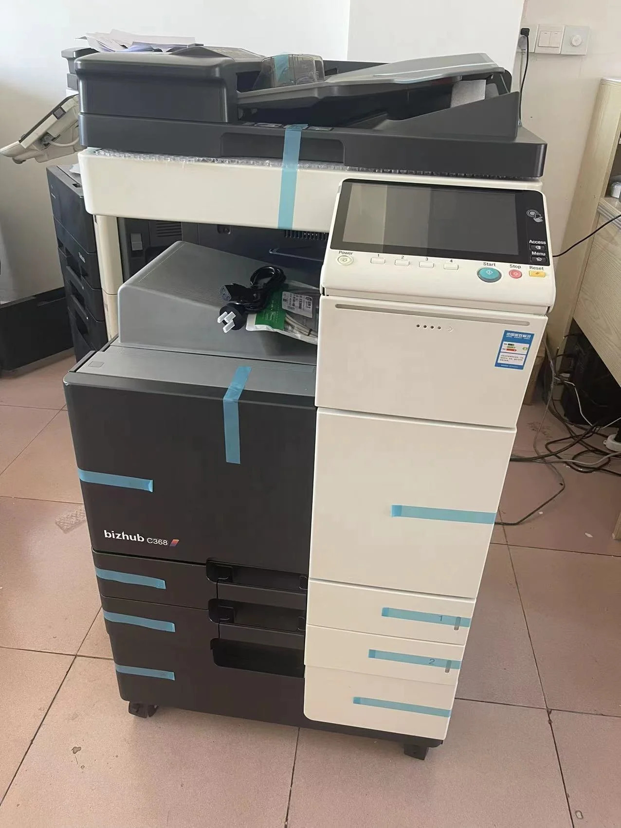 WHOLESALE PRICE REFURBISHED Used C308 bizhub color printer machine photocopier konica minolta bizhub C308 c368 copier