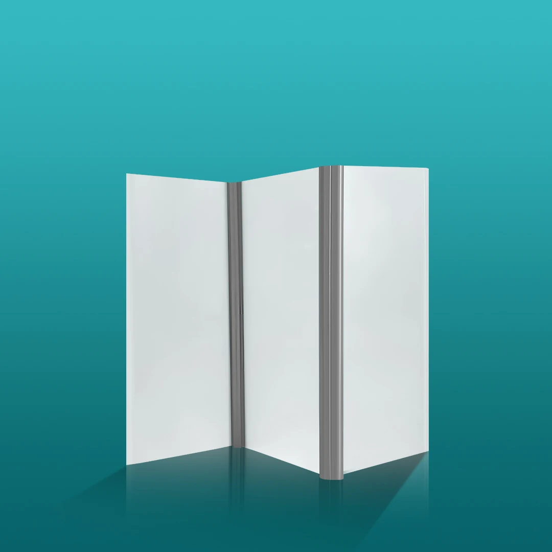 Crystal PC board frosted white meshes-Collapsible Screen Door Mesh Sheets