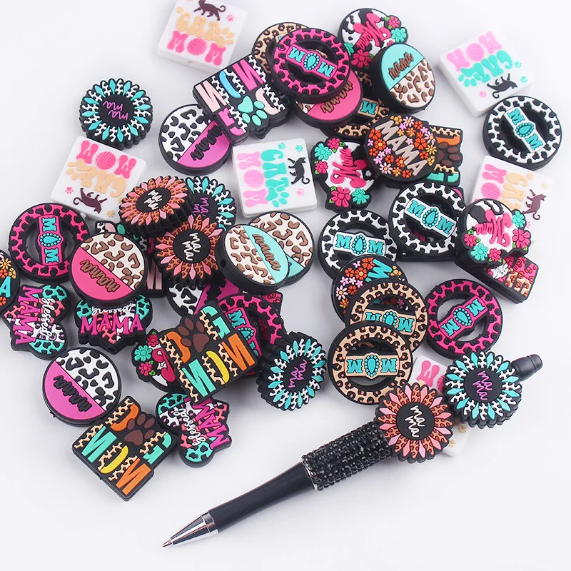 Xinghan New Products Mixed Color Bulk Animal Silicone Beads Food Grade Teething Beads BPA Free Silicone Beads Wholesale