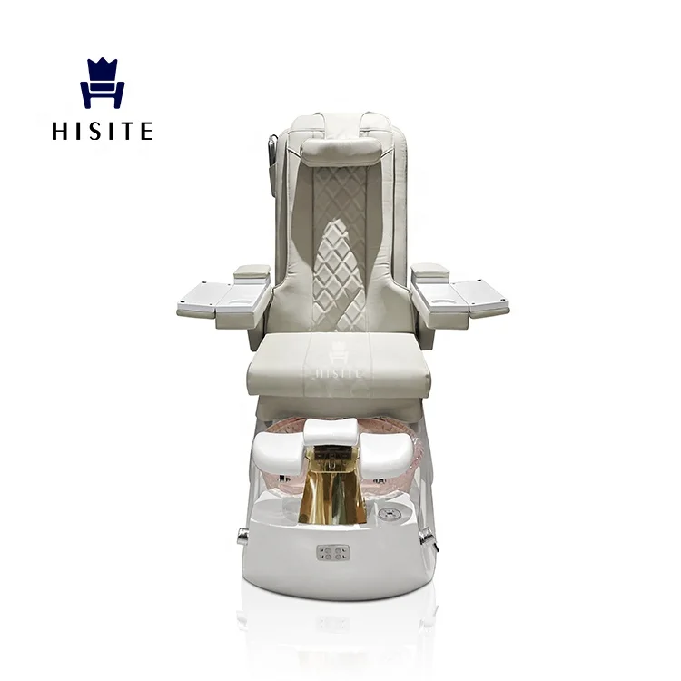 Massage Manicure Pedicure Chairs Nail Salon Furniture Equipment Rose Color Electric Reclining For Man