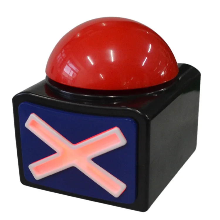 Нажимная записываемая Кнопка предварительного записи звука на заказ для игрового шоу